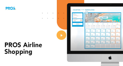 Airline e-Commerce - PROS Airline Shopping screenshot