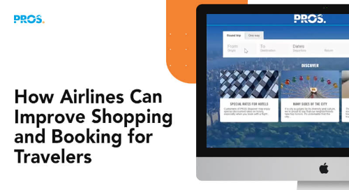 Airline e-Commerce - improve shopping and booking for travelers with PROS Retail image