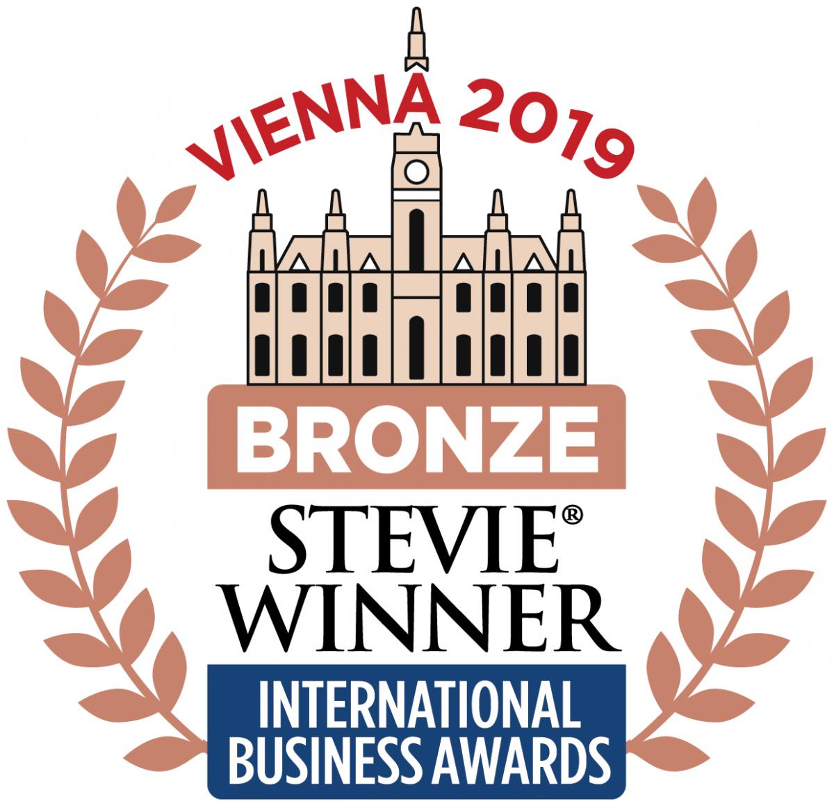 2019 Bronze Stevie Winner International Business Awards