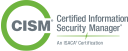 Certified Information Security Manager logo