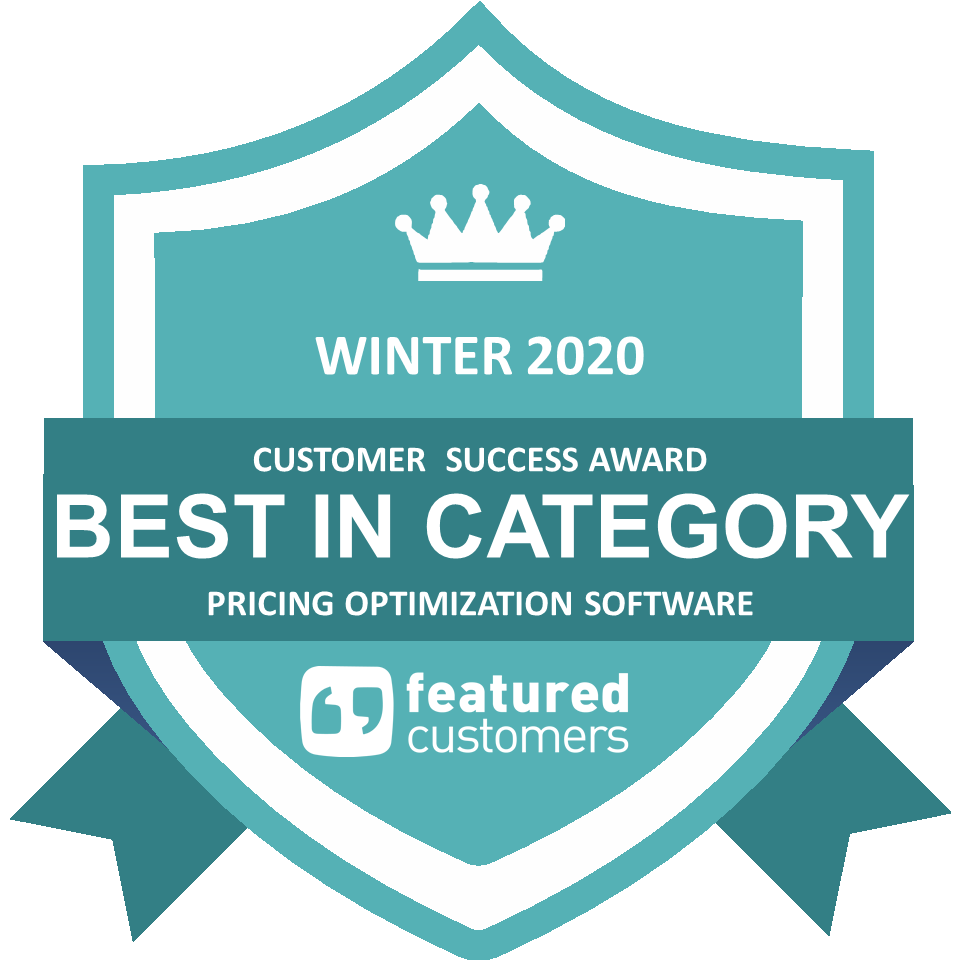 Market Leader Award for Pricing Optimization Software