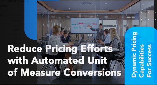 Dynamic pricing capabilities thumbnail image for PROS Unit of Measure Conversions video