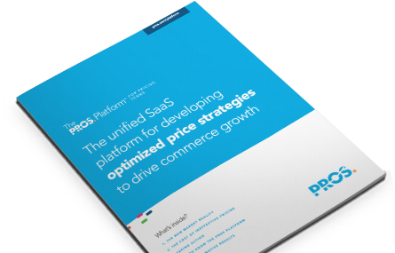 Cover image of PROS Platform for pricing teams solution brief