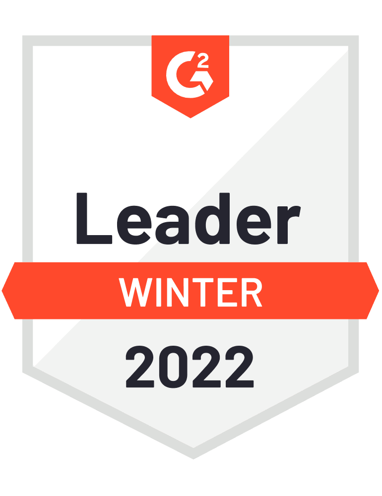 G2 Winter 2021 leader badge